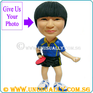 Custom 3D Table Tennis Player Figurine